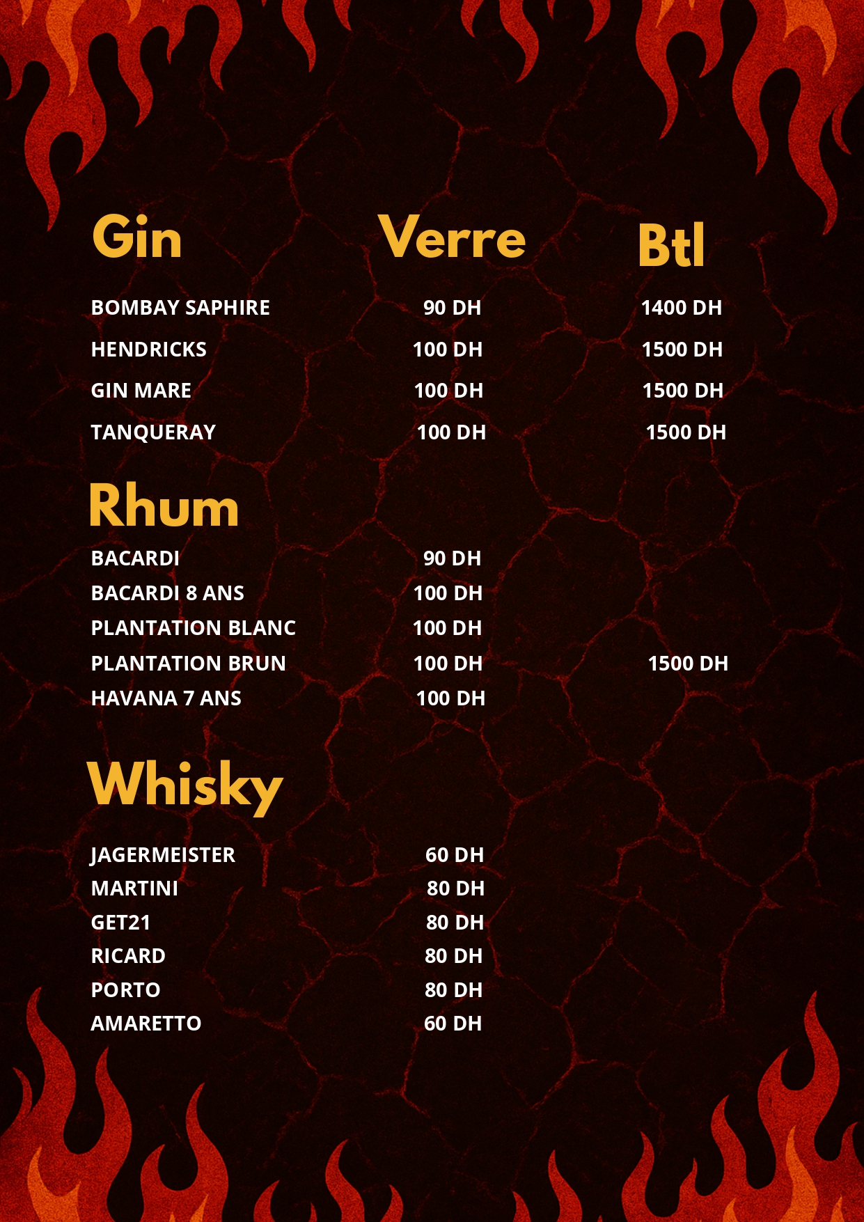 El Fuego menu page 9